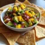 Avocado & Mango Salsa with Tortilla Chips