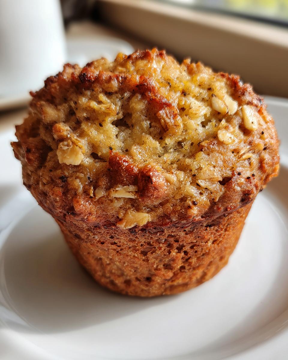 Banana Oatmeal Muffins - detail 1