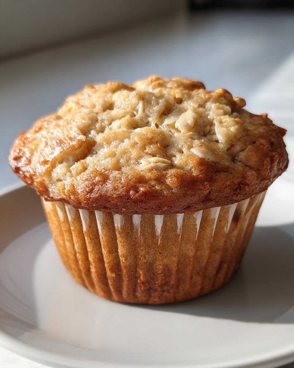 Banana Oatmeal Muffins - detail 2