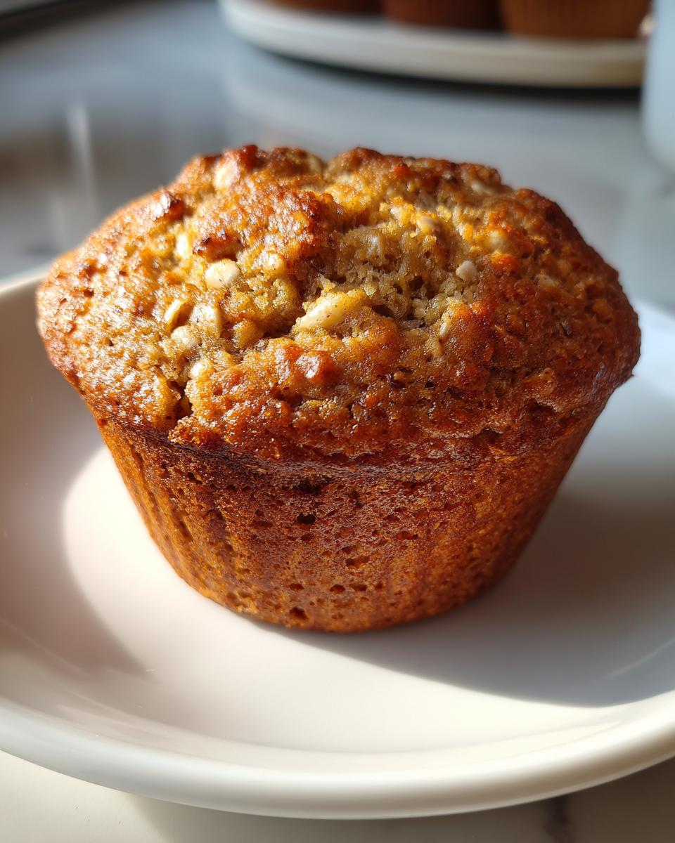 Banana Oatmeal Muffins - detail 3