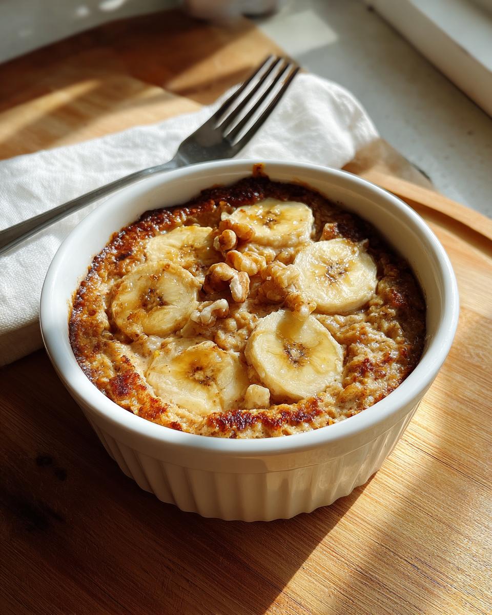 Banana-Bread Baked Oats - detail 1