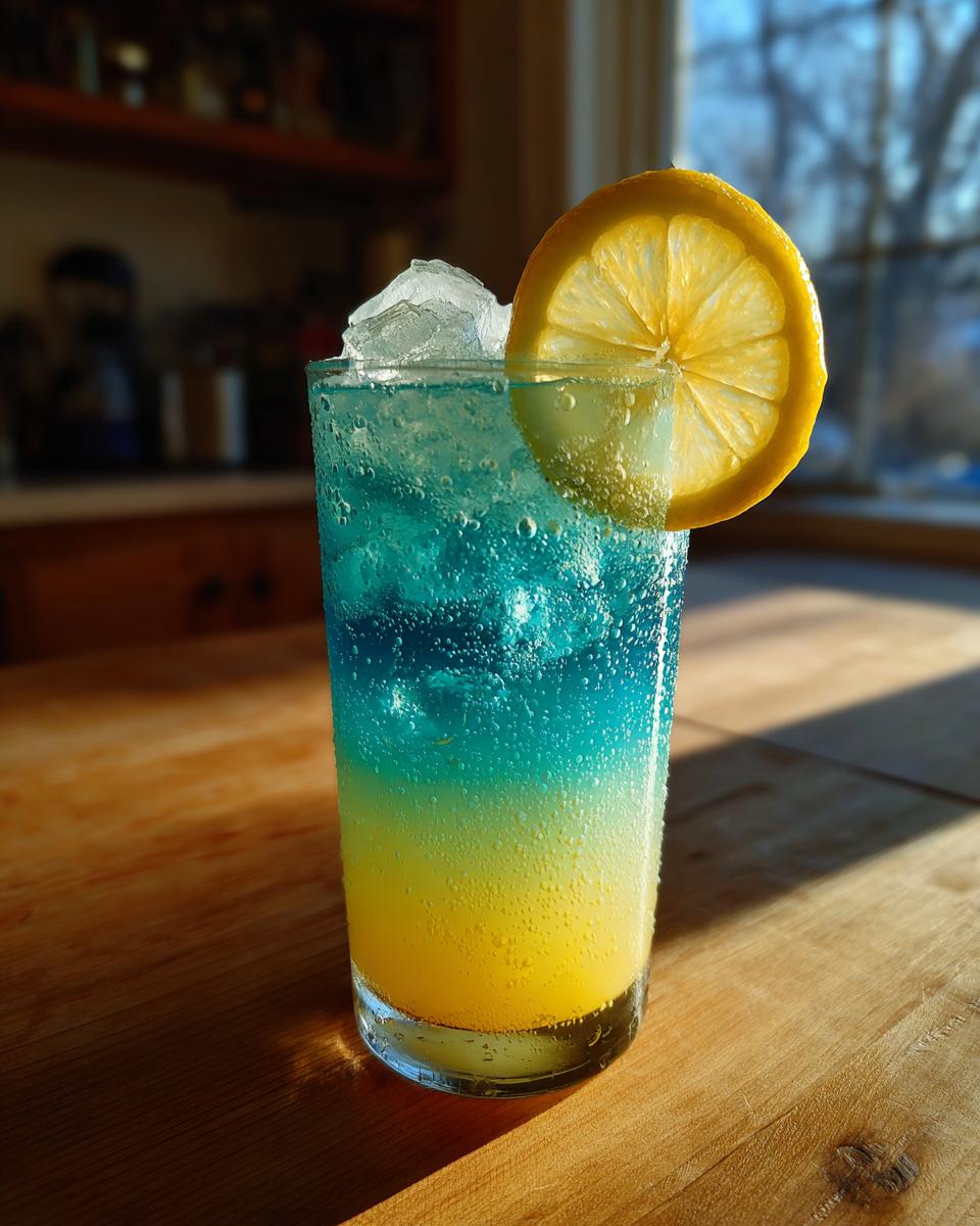 Blue Lagoon Mocktail - detail 2