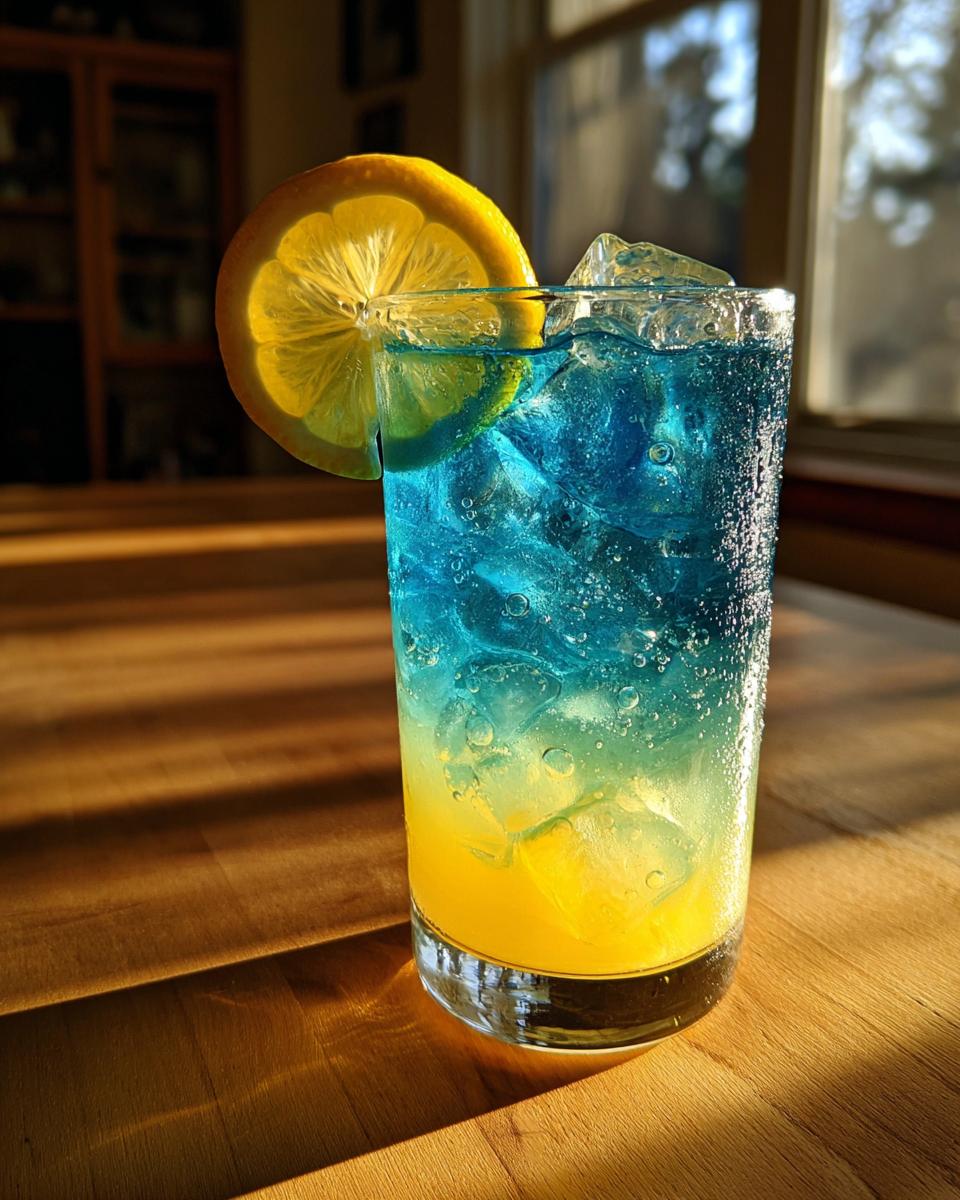 Blue Lagoon Mocktail - detail 3