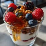 Breakfast Parfaits with Yogurt & Granola