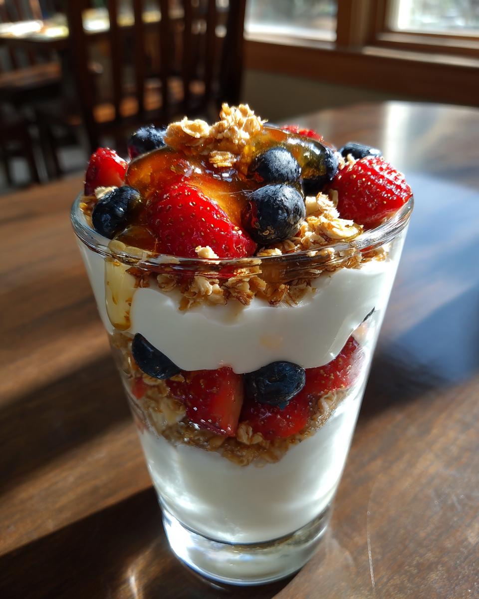 Breakfast Parfaits with Yogurt & Granola - detail 2