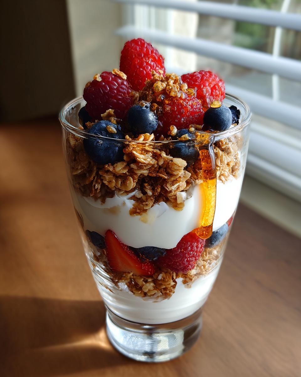 Breakfast Parfaits with Yogurt & Granola - detail 3
