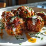 Buffalo Chicken Meatballs