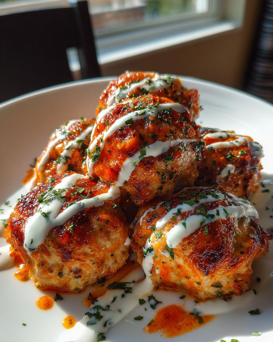 Buffalo Chicken Meatballs - detail 3