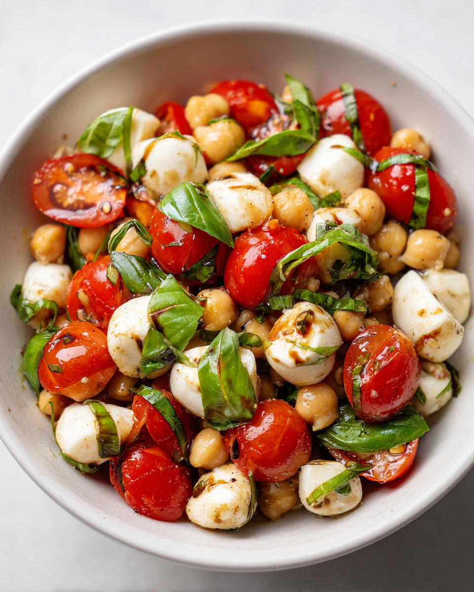 Caprese Chickpea Salad - detail 2