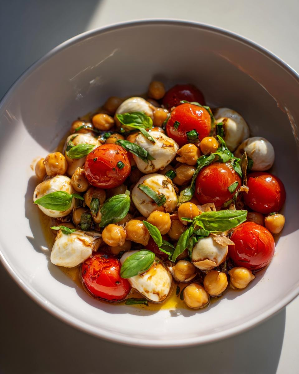 Caprese Chickpea Salad - detail 3