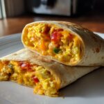 Cheesy Breakfast Burritos