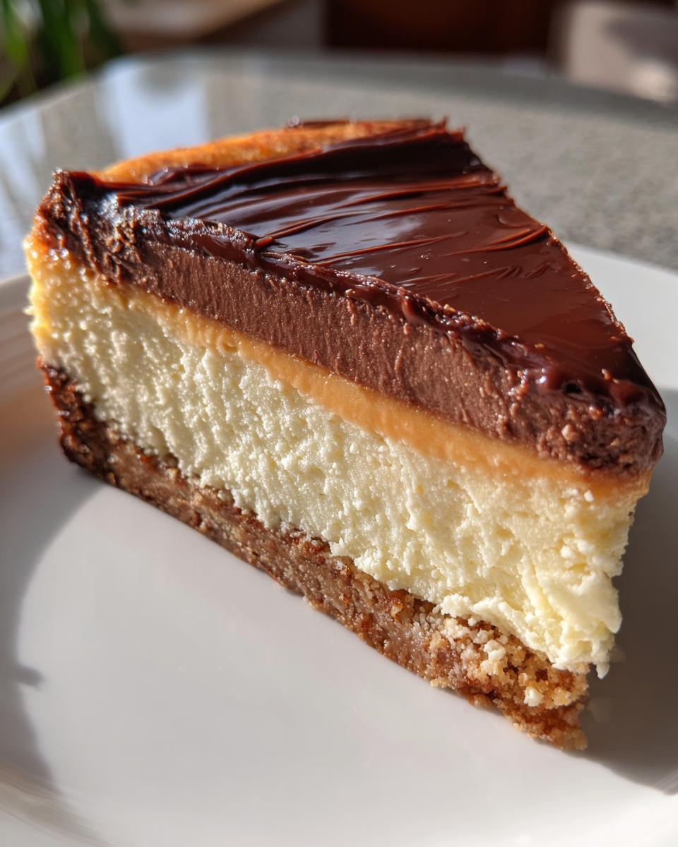 Chocolate Orange Cheesecake - detail 3