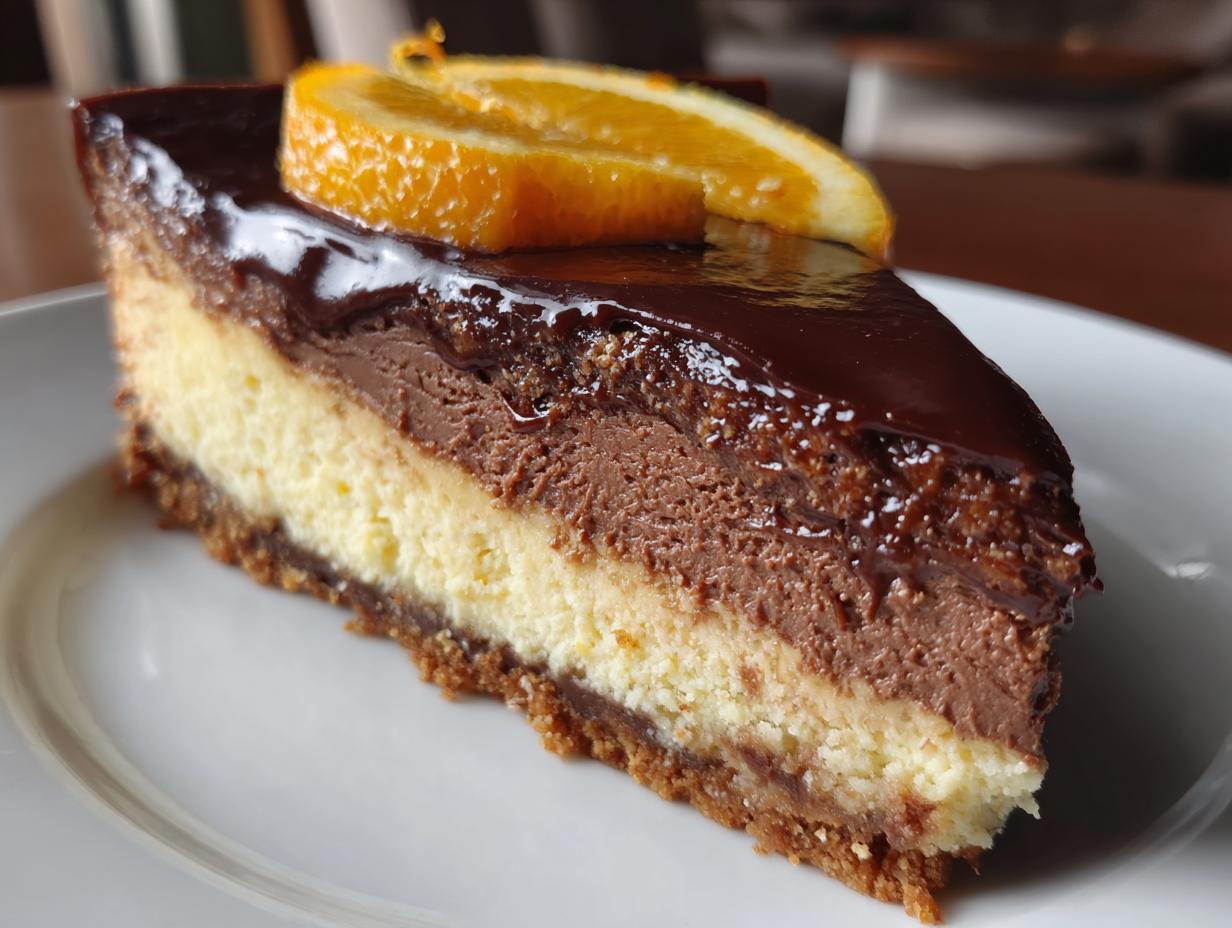 Perfect Chocolate Orange Cheesecake in 5 Simple Steps