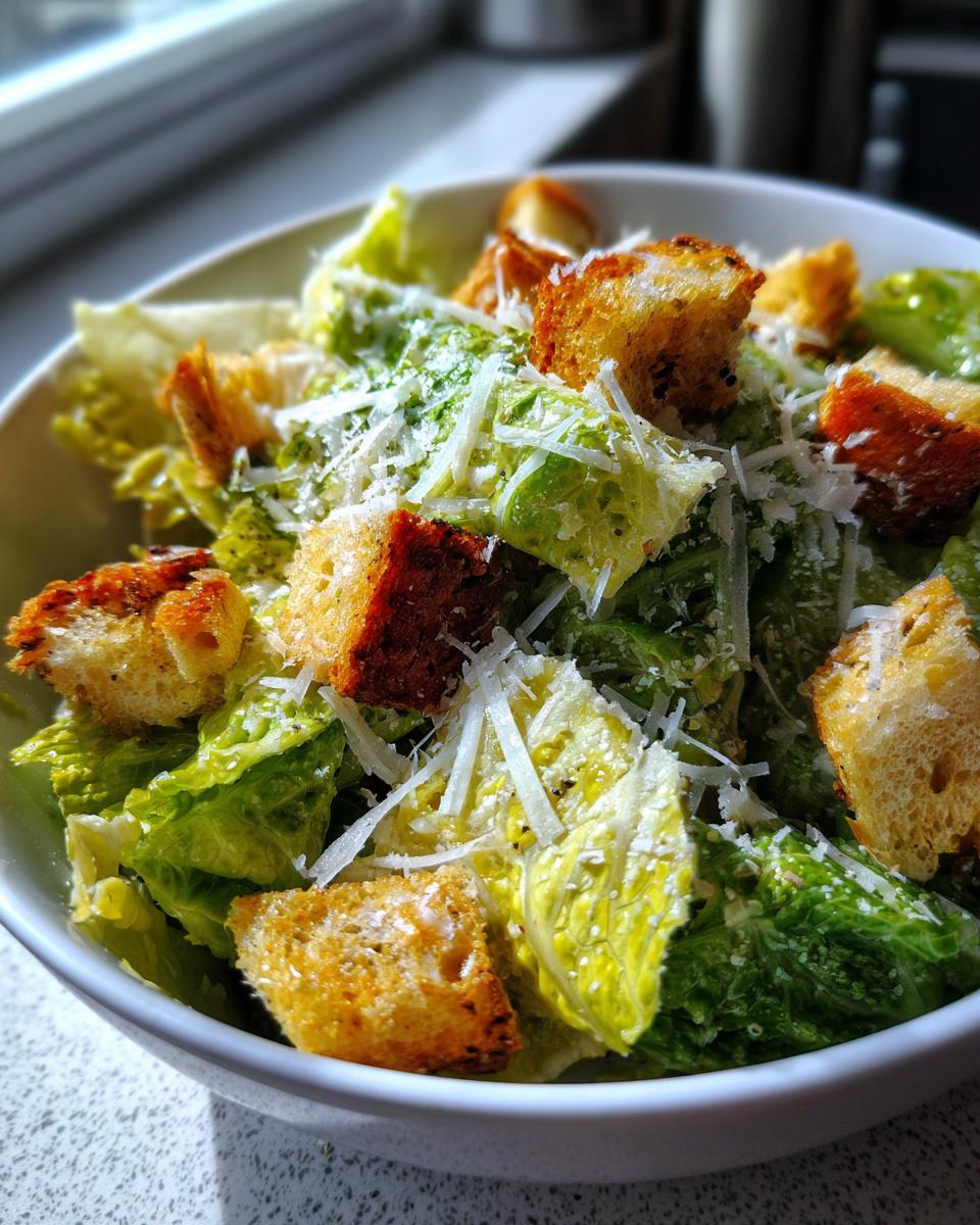 Classic Caesar Salad with Homemade Dressing - detail 1