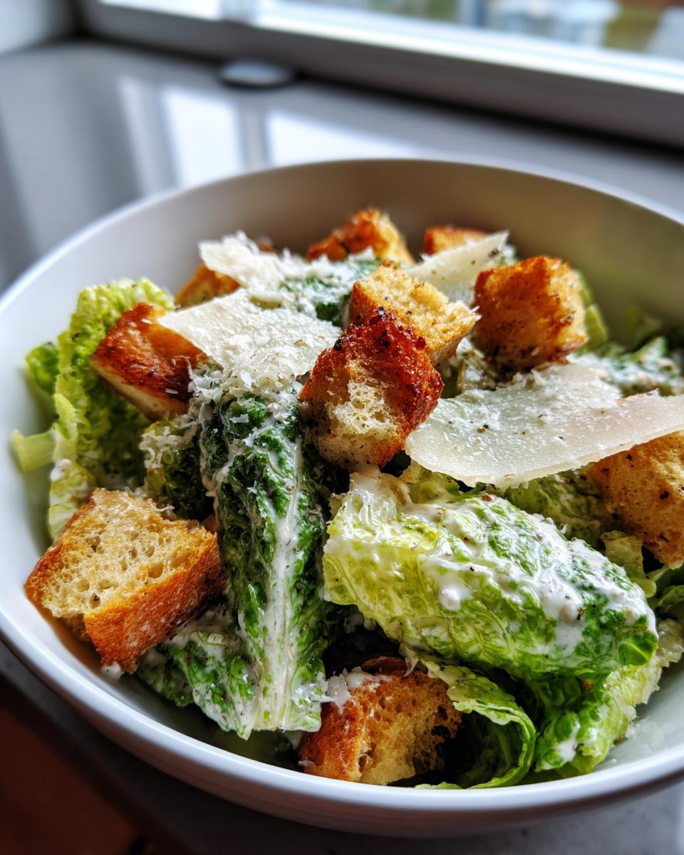 Classic Caesar Salad with Homemade Dressing - detail 3