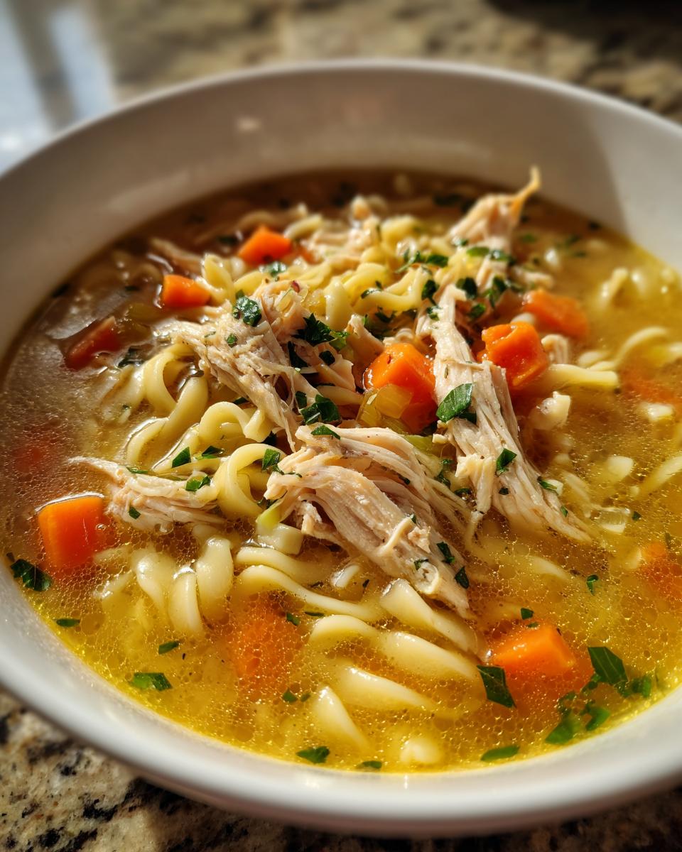 Classic Chicken Noodle Soup - detail 3