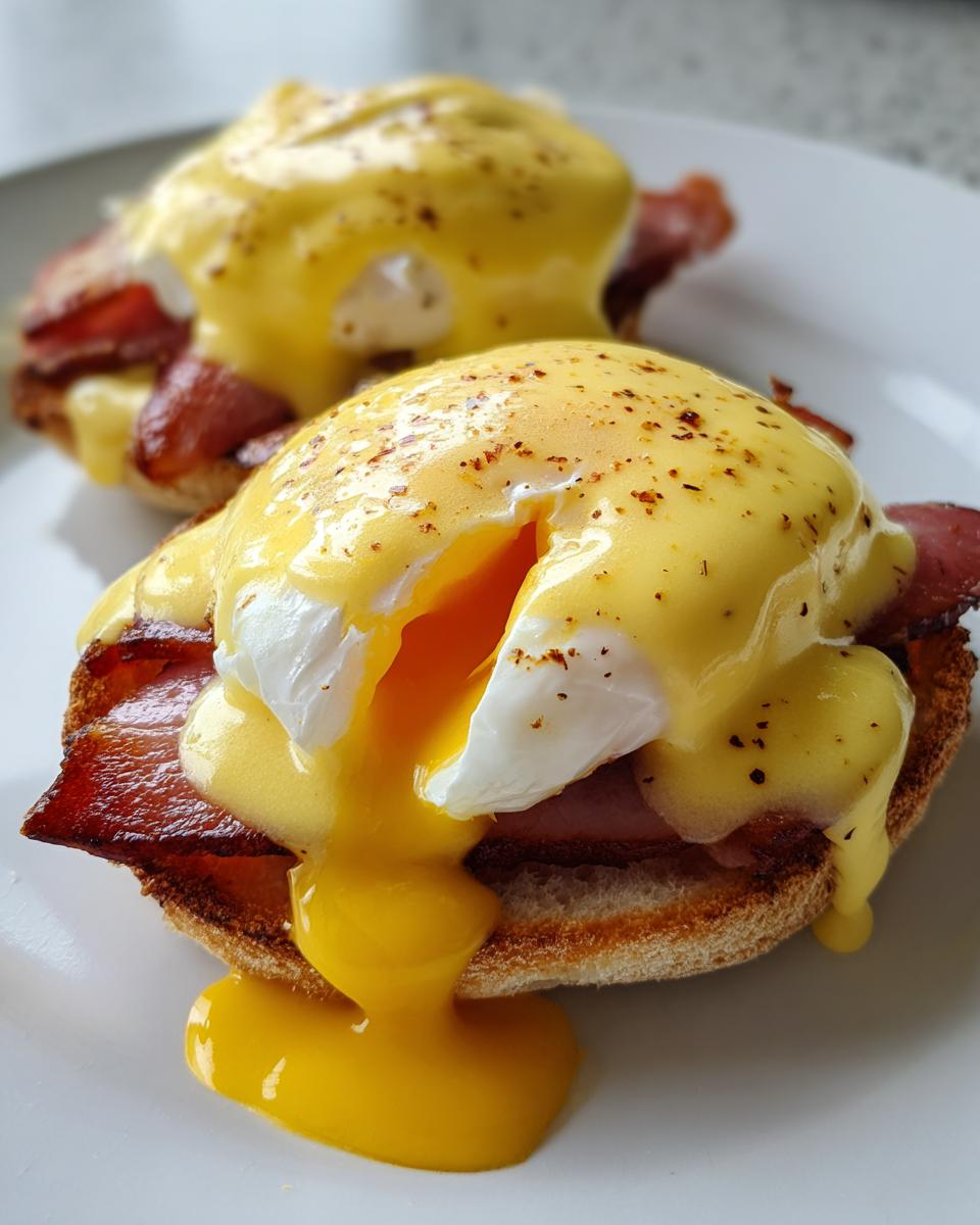 Classic Eggs Benedict with Hollandaise - detail 3