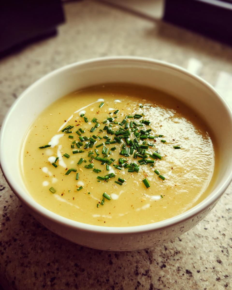 Creamy Potato Leek Soup - detail 2