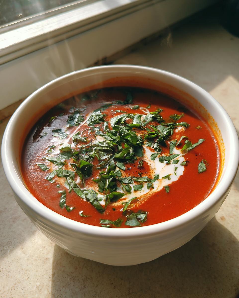 Creamy Tomato Basil Soup - detail 2