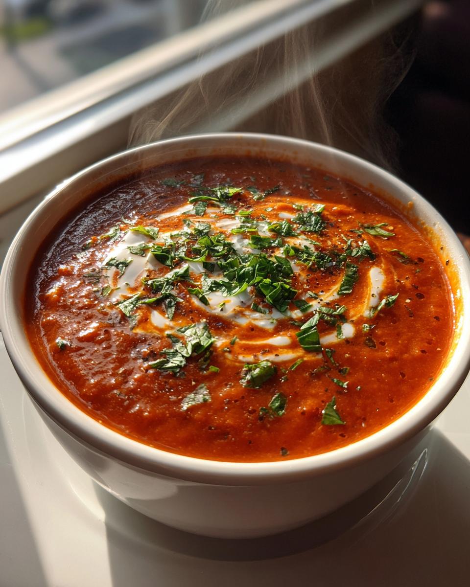 Creamy Tomato Basil Soup - detail 3