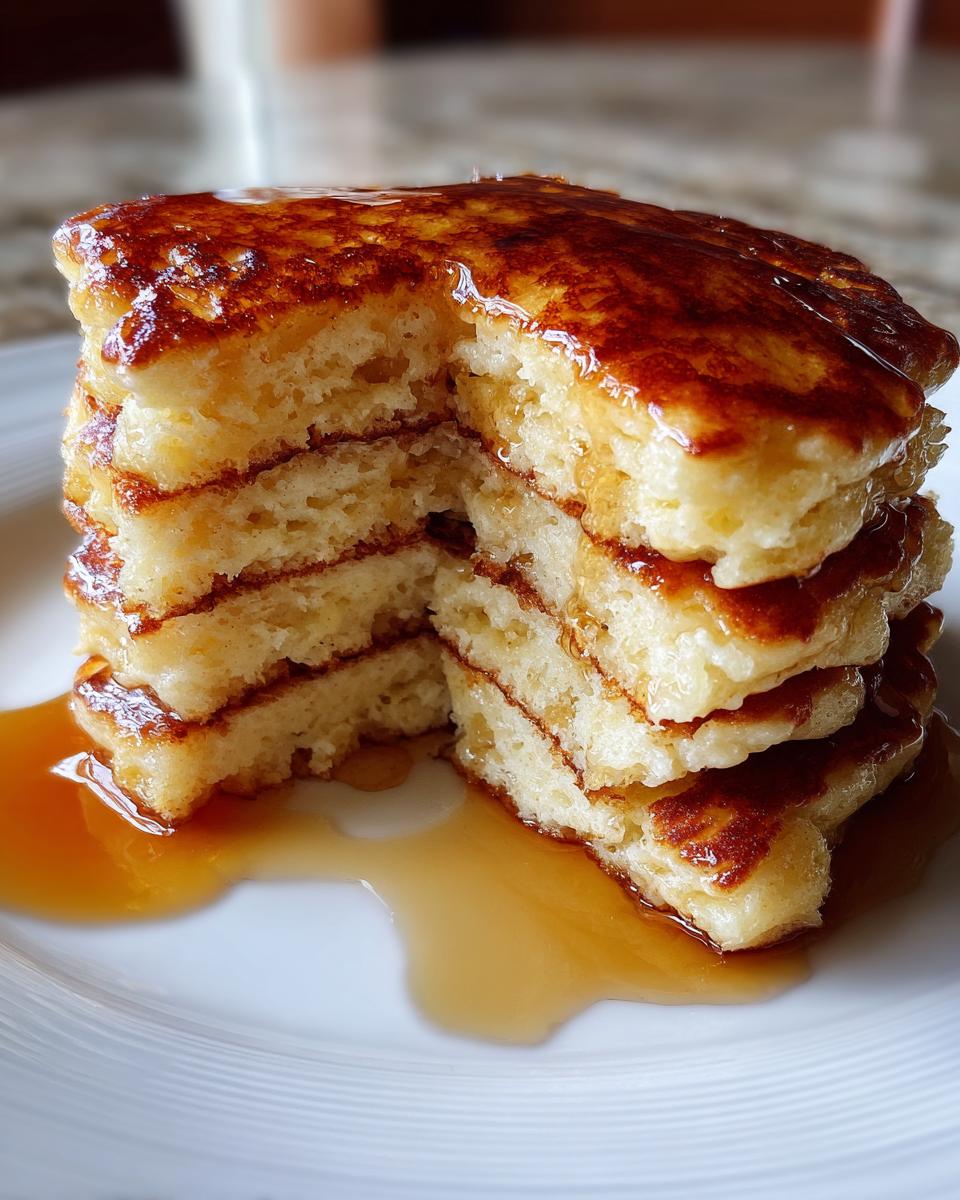 Fluffy Buttermilk Pancakes - detail 3