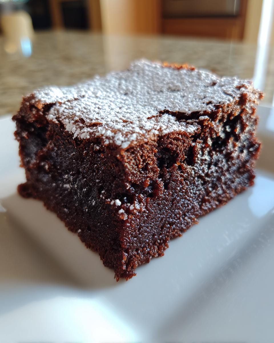 Fudgy Chocolate Squares - detail 1