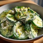 High‑Protein Creamy Cucumber Salad