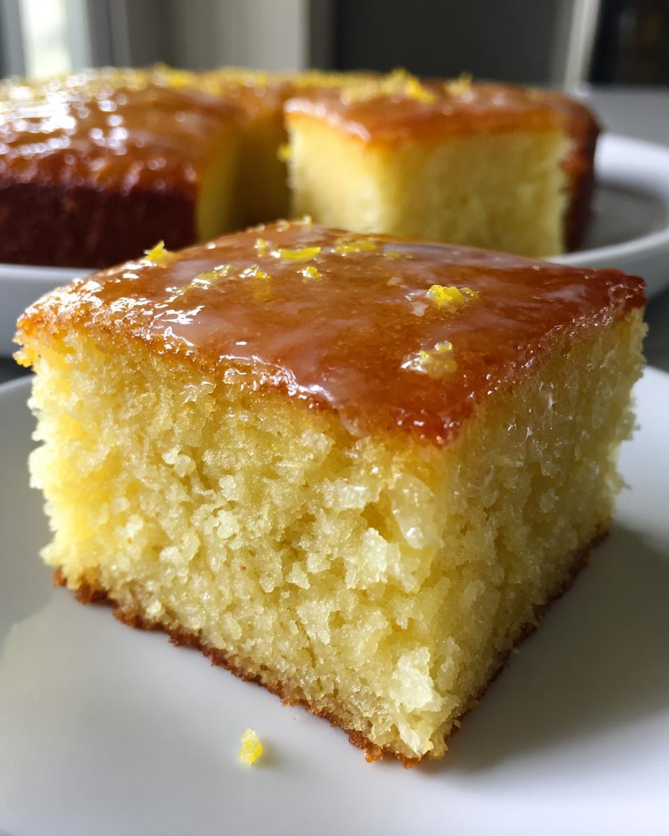 Lemon Brownies - detail 2