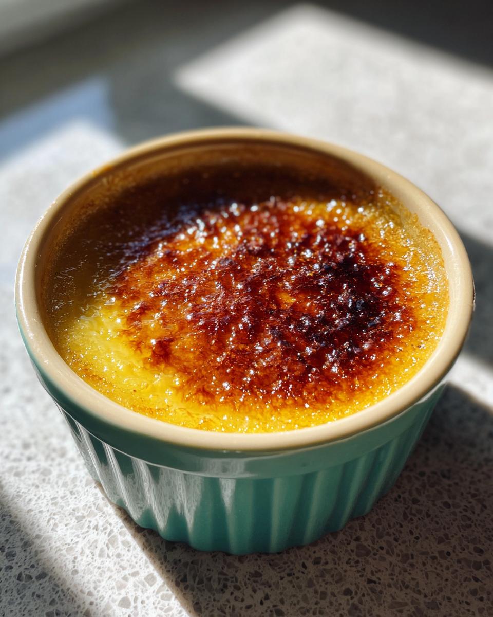 Lemon Posset Brulee - detail 2
