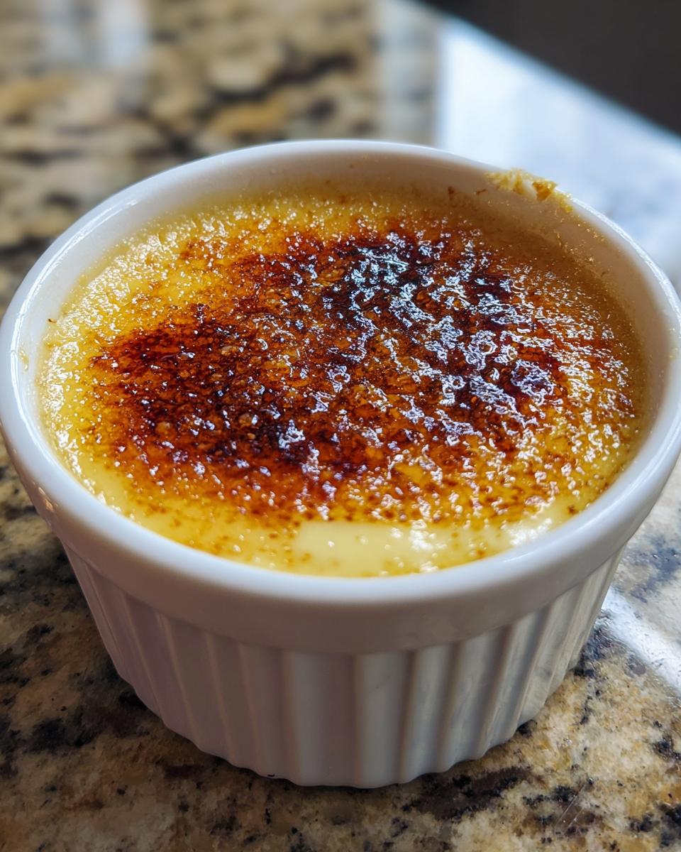 Lemon Posset Brulee - detail 3