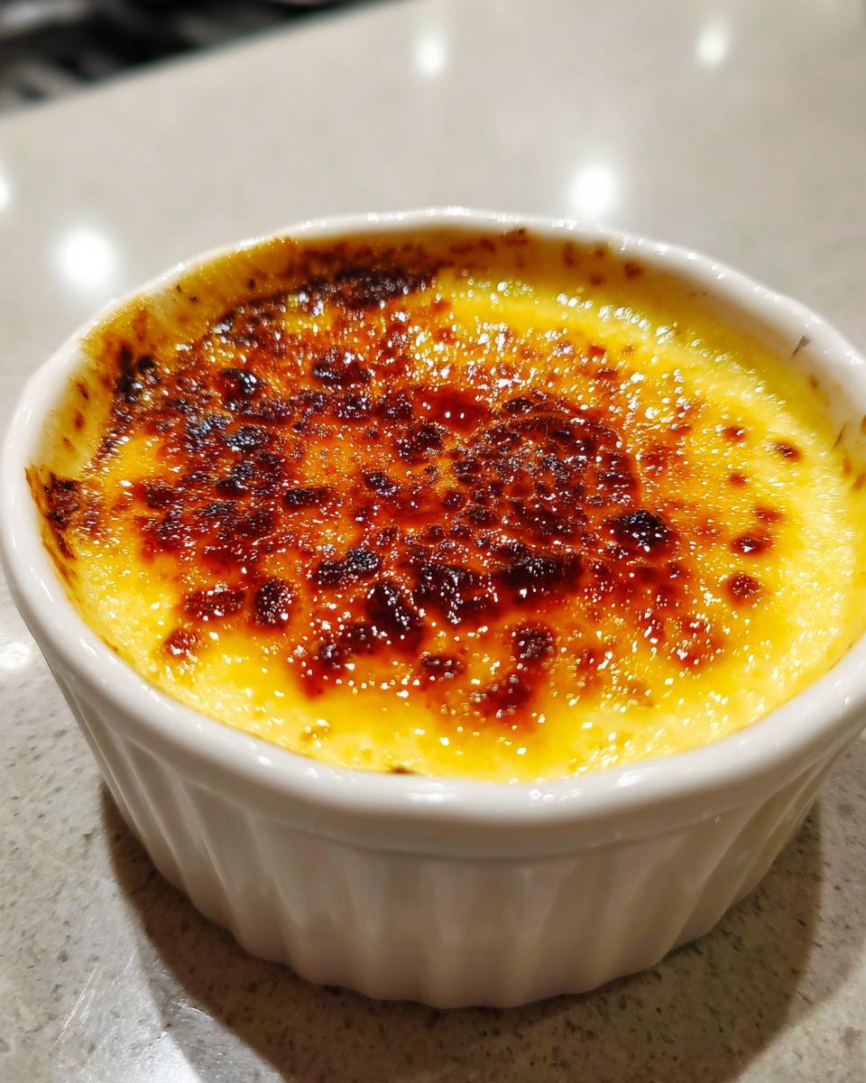 Lemon Posset Brulee - detail 4