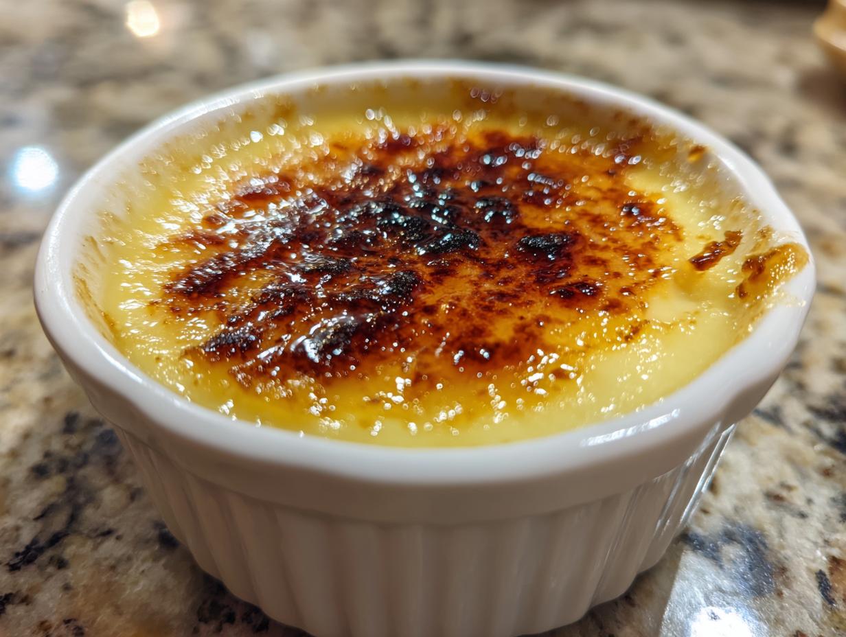 Lemon Posset Brulee: 4-Ingredient Dessert Magic