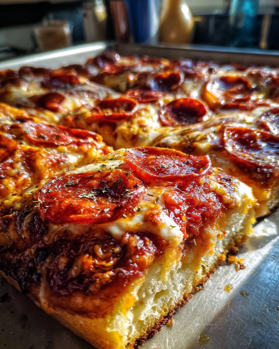 Lunch Lady Sheet-Pan Pizza - detail 2