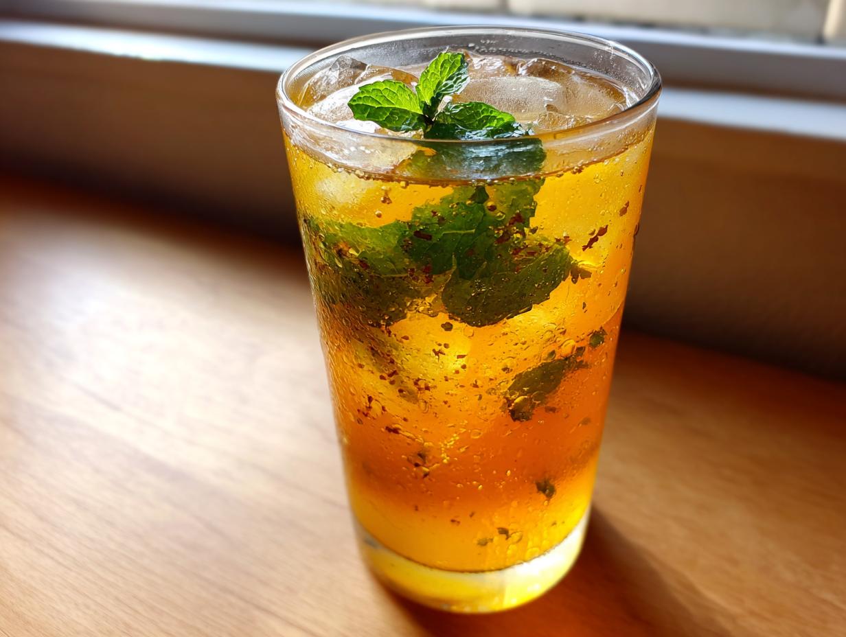 3-Ingredient Mango Iced Tea That Tastes Like Heaven