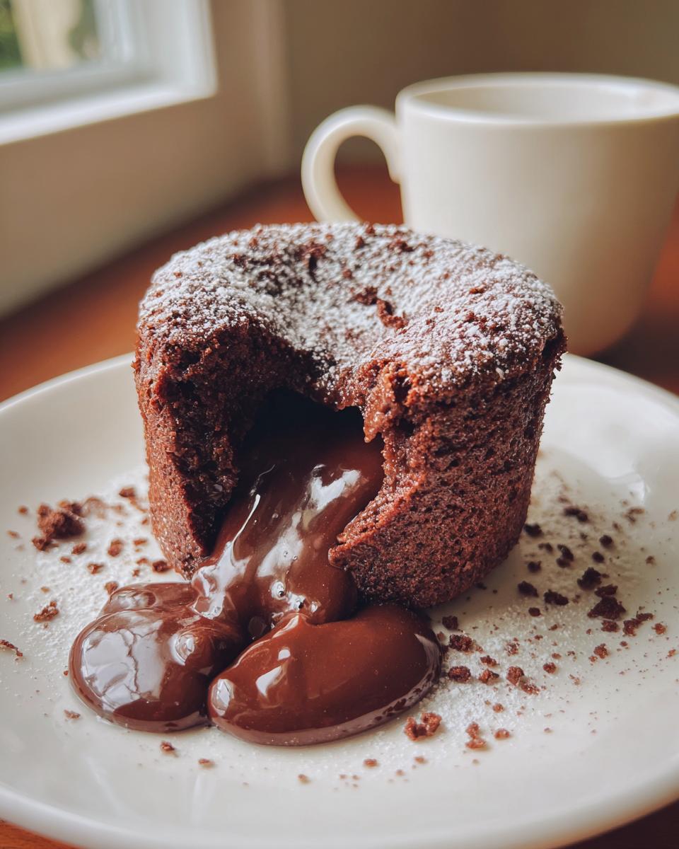 Molten Chocolate Mug Cake - detail 2