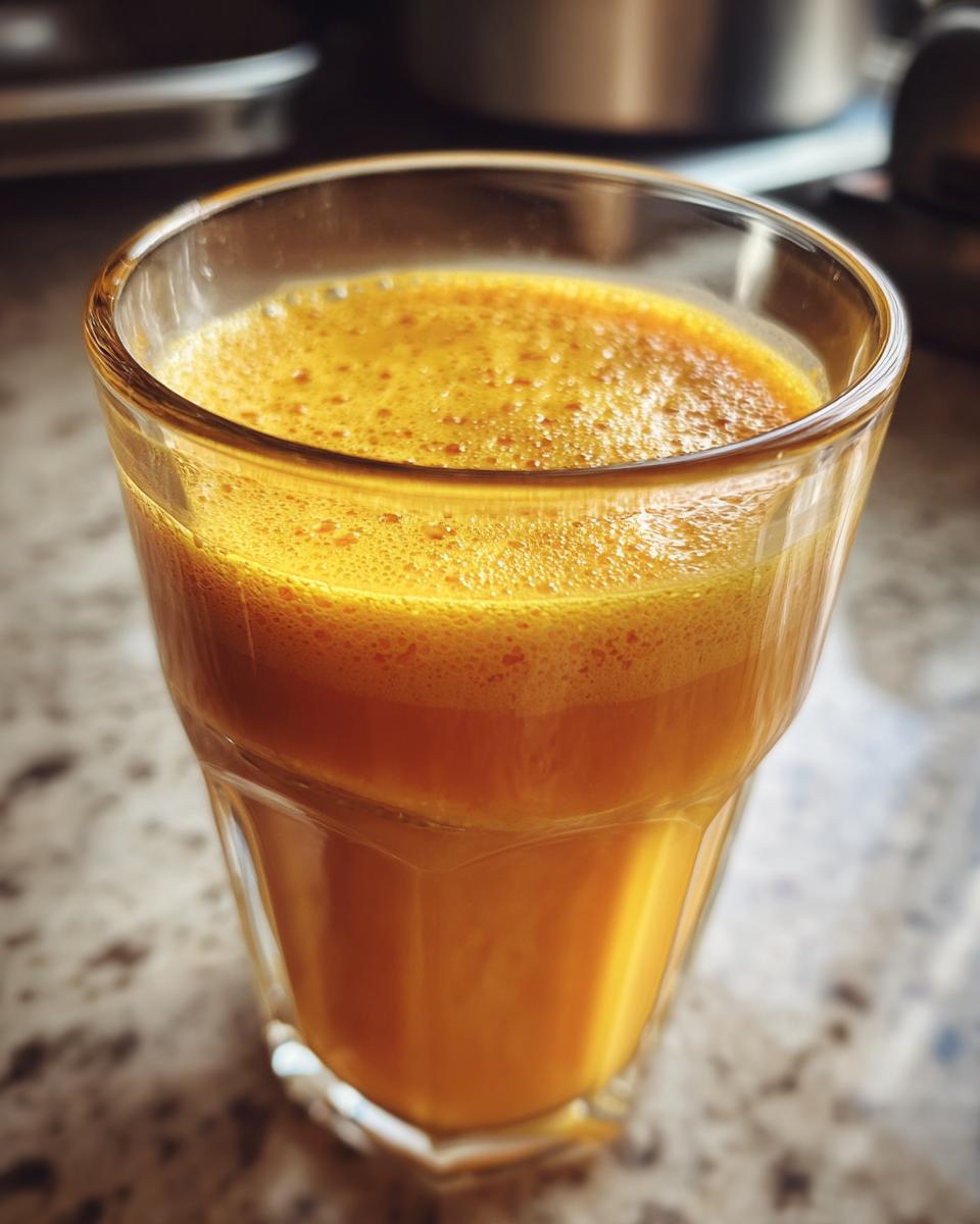 Orange-Carrot Turmeric Ginger Shots - detail 1