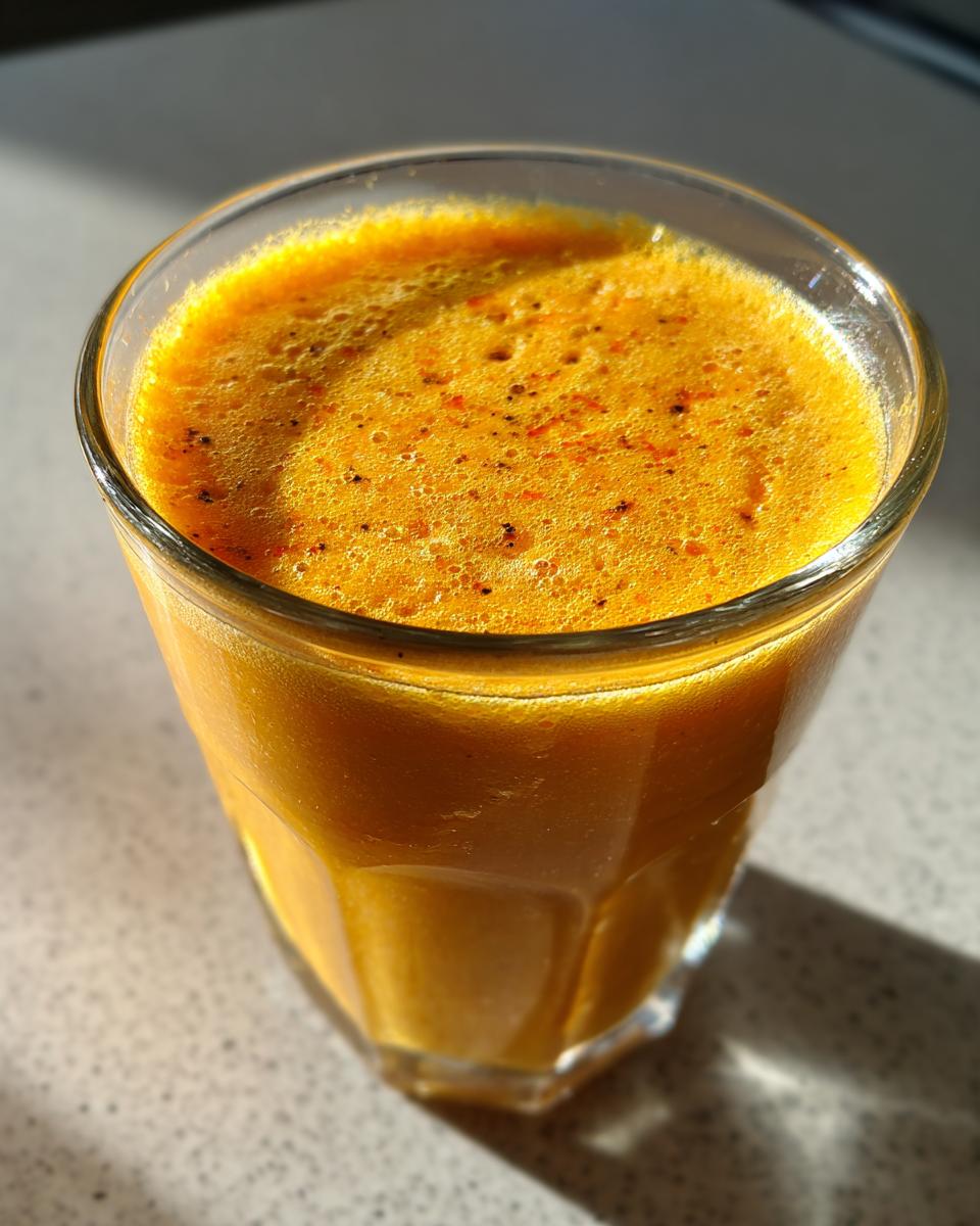 Orange-Carrot Turmeric Ginger Shots - detail 2
