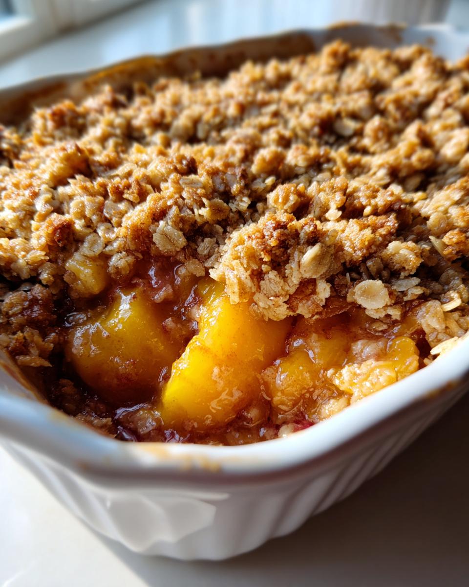Peach Crisp - detail 1