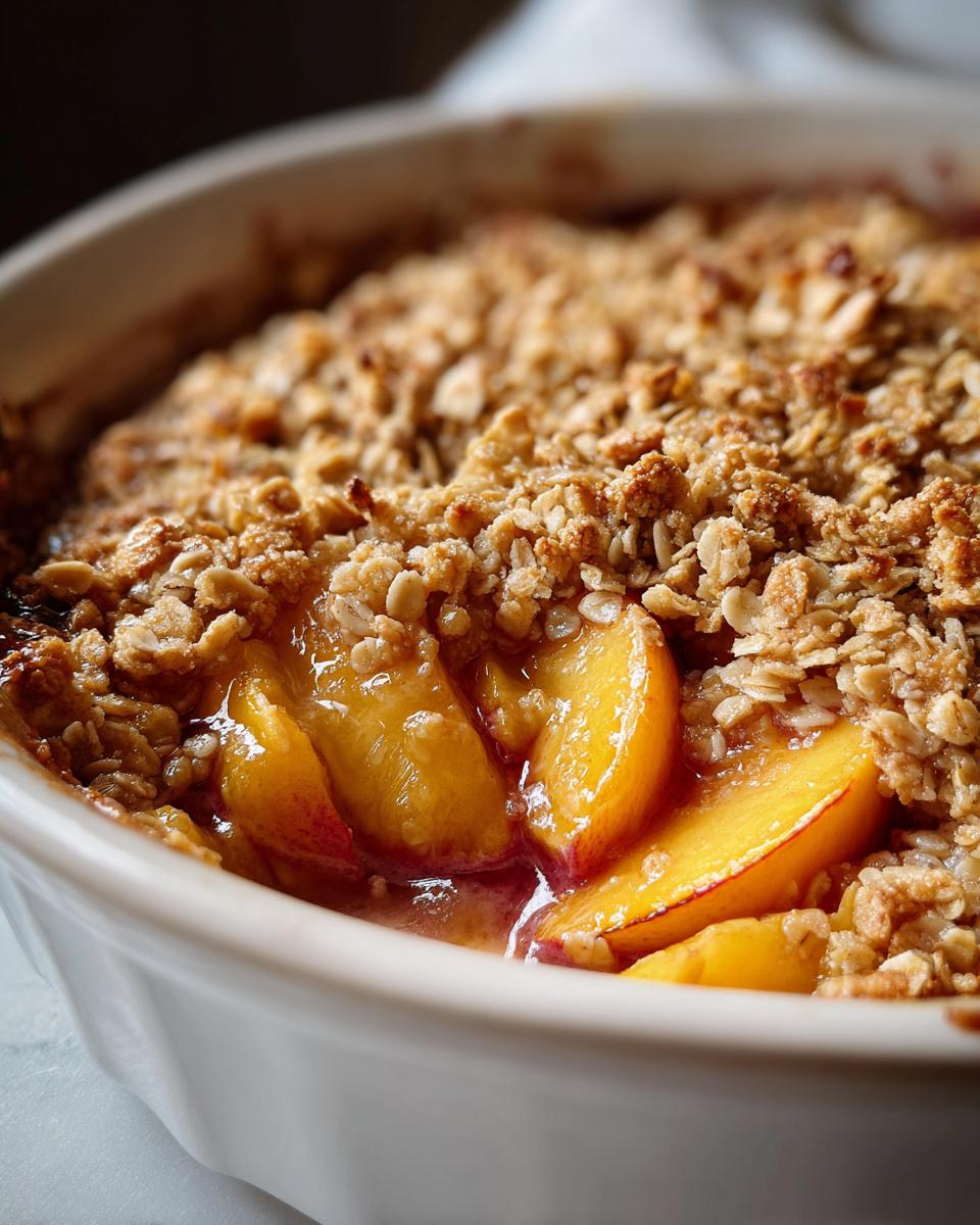Peach Crisp - detail 2