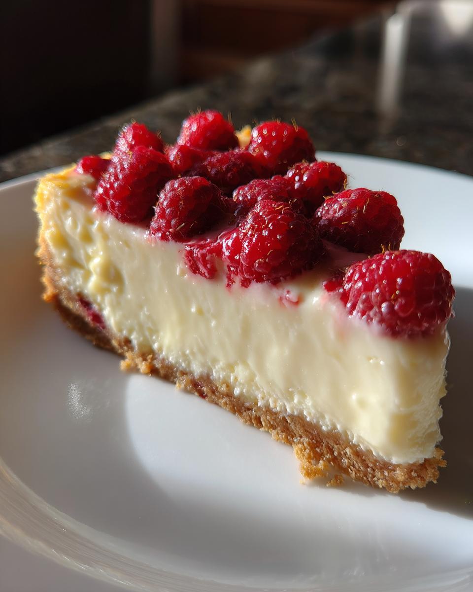 Raspberry Lemon Cheesecake - detail 1