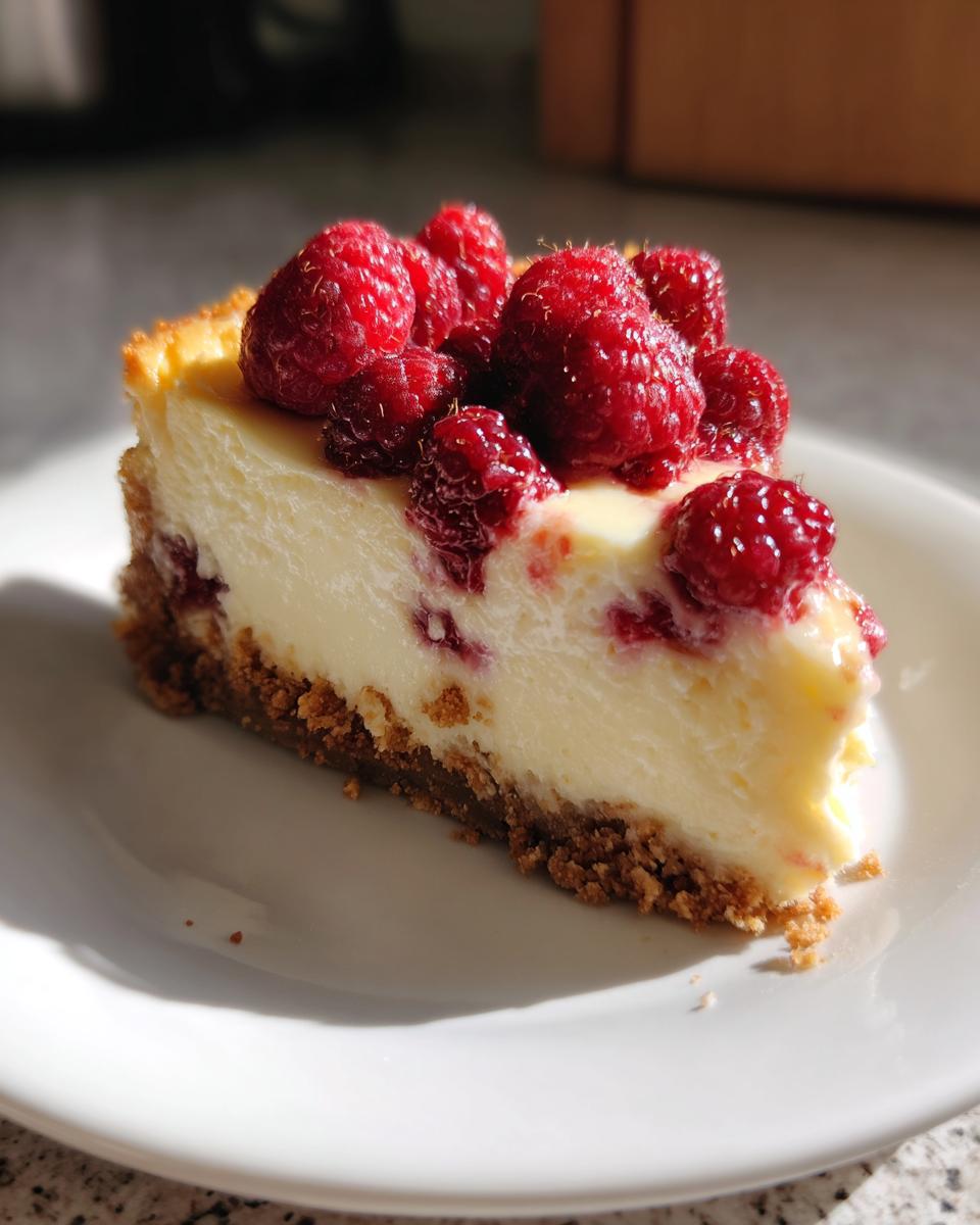 Raspberry Lemon Cheesecake - detail 3