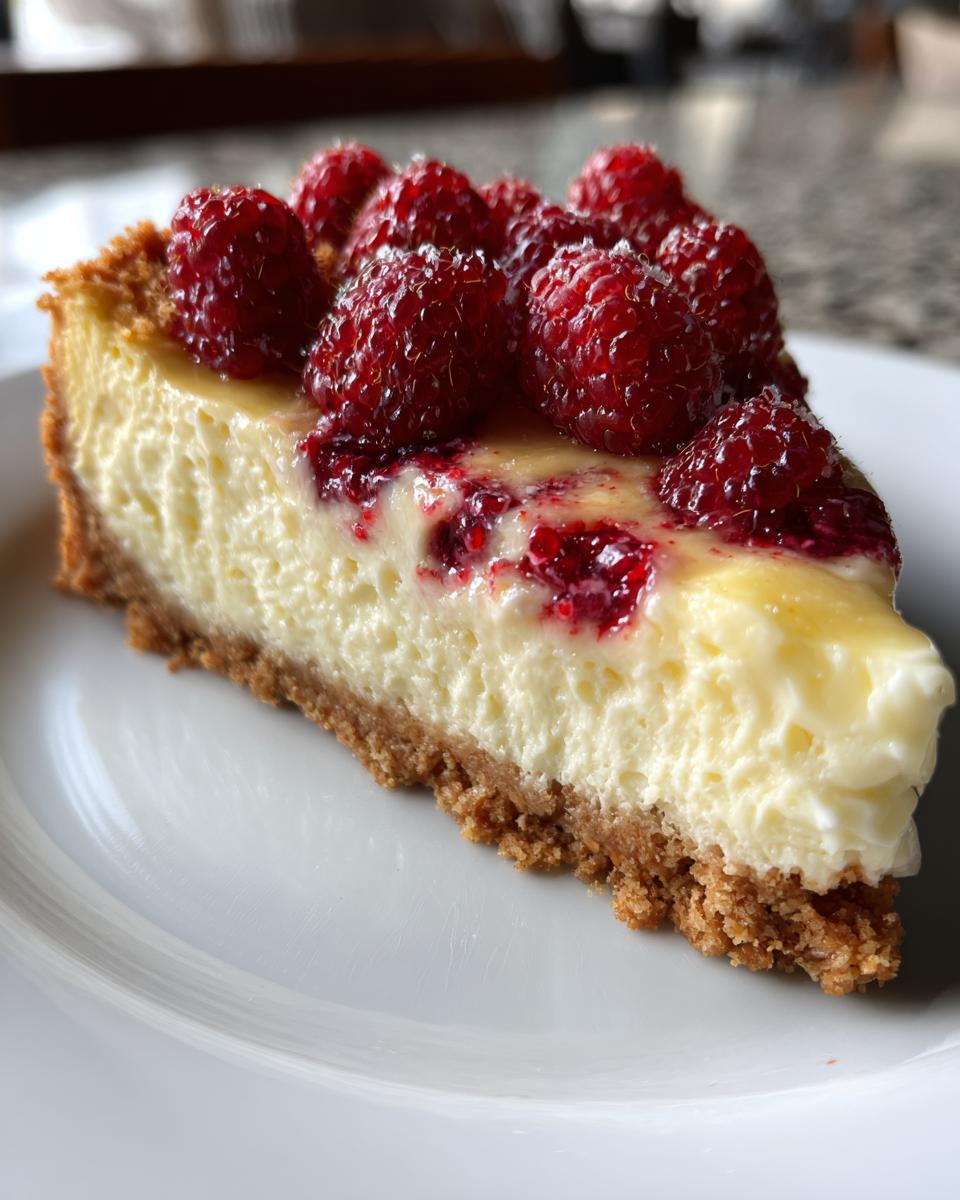 Raspberry Lemon Cheesecake - detail 4