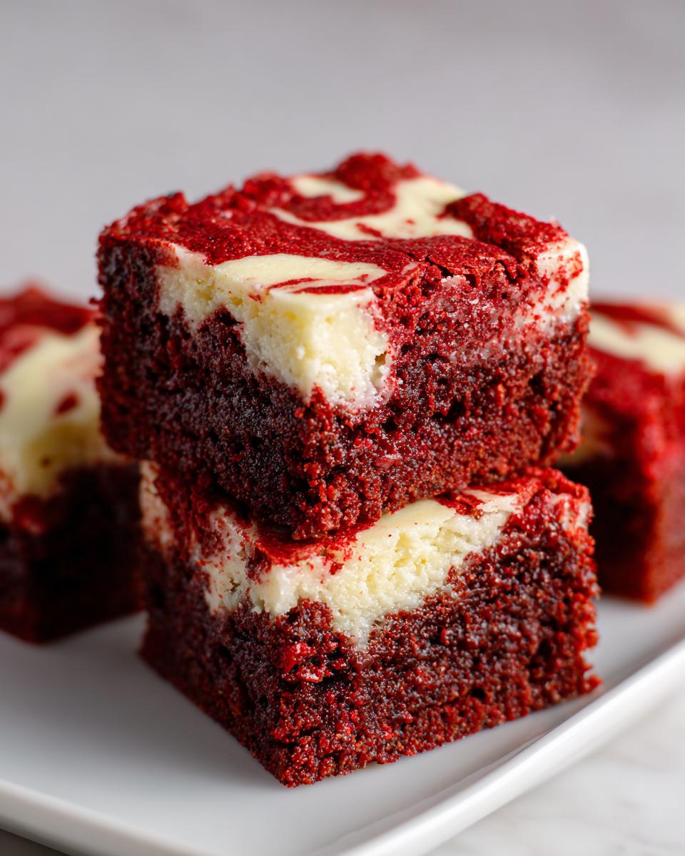 Red Velvet Brownies - detail 1