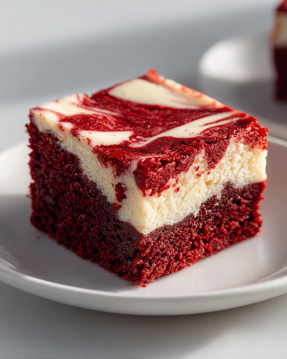 Red Velvet Brownies - detail 2