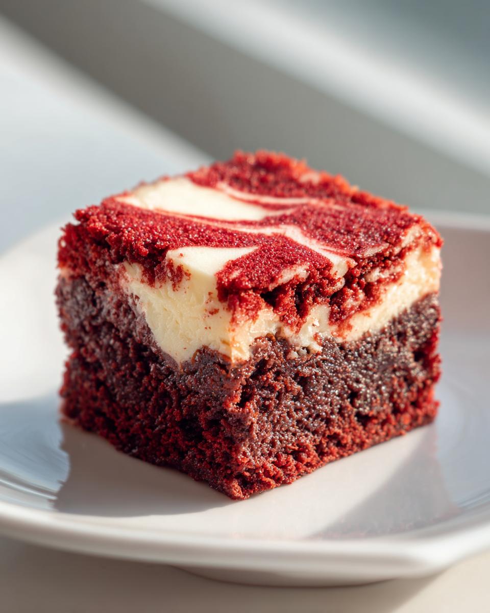 Red Velvet Brownies - detail 3