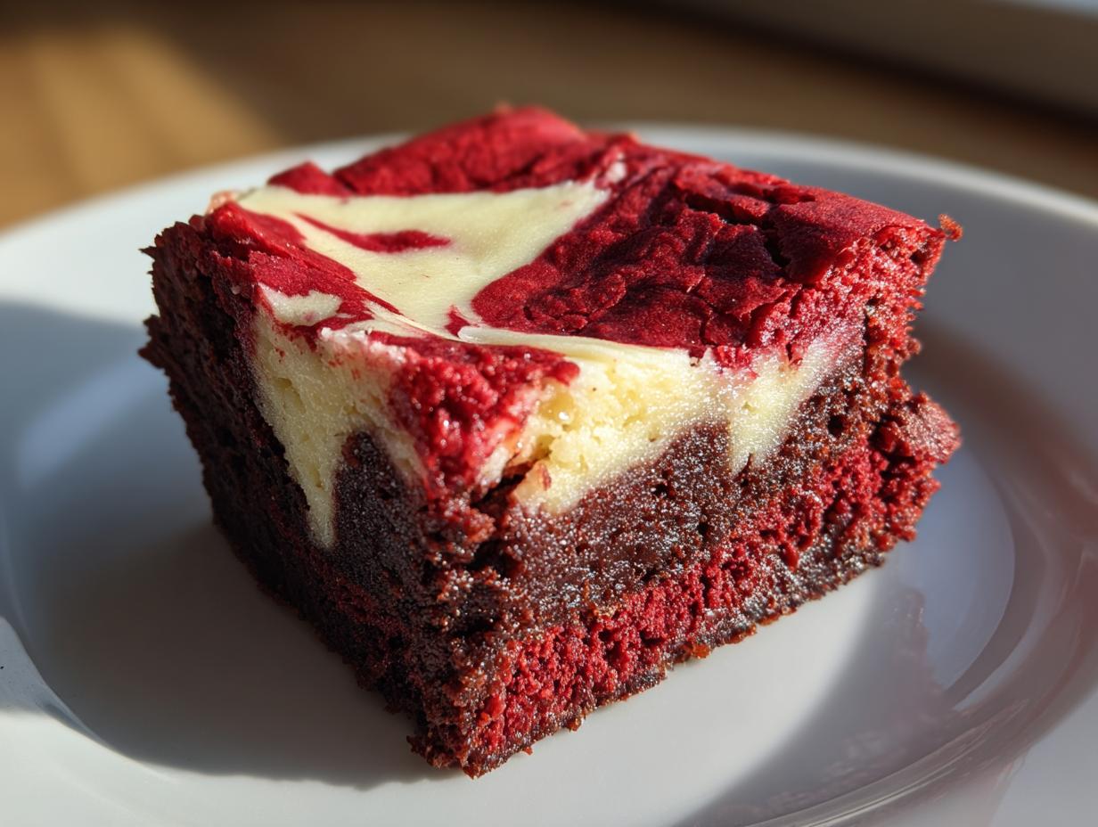 Irresistible 6-Ingredient Red Velvet Brownies You Need Now