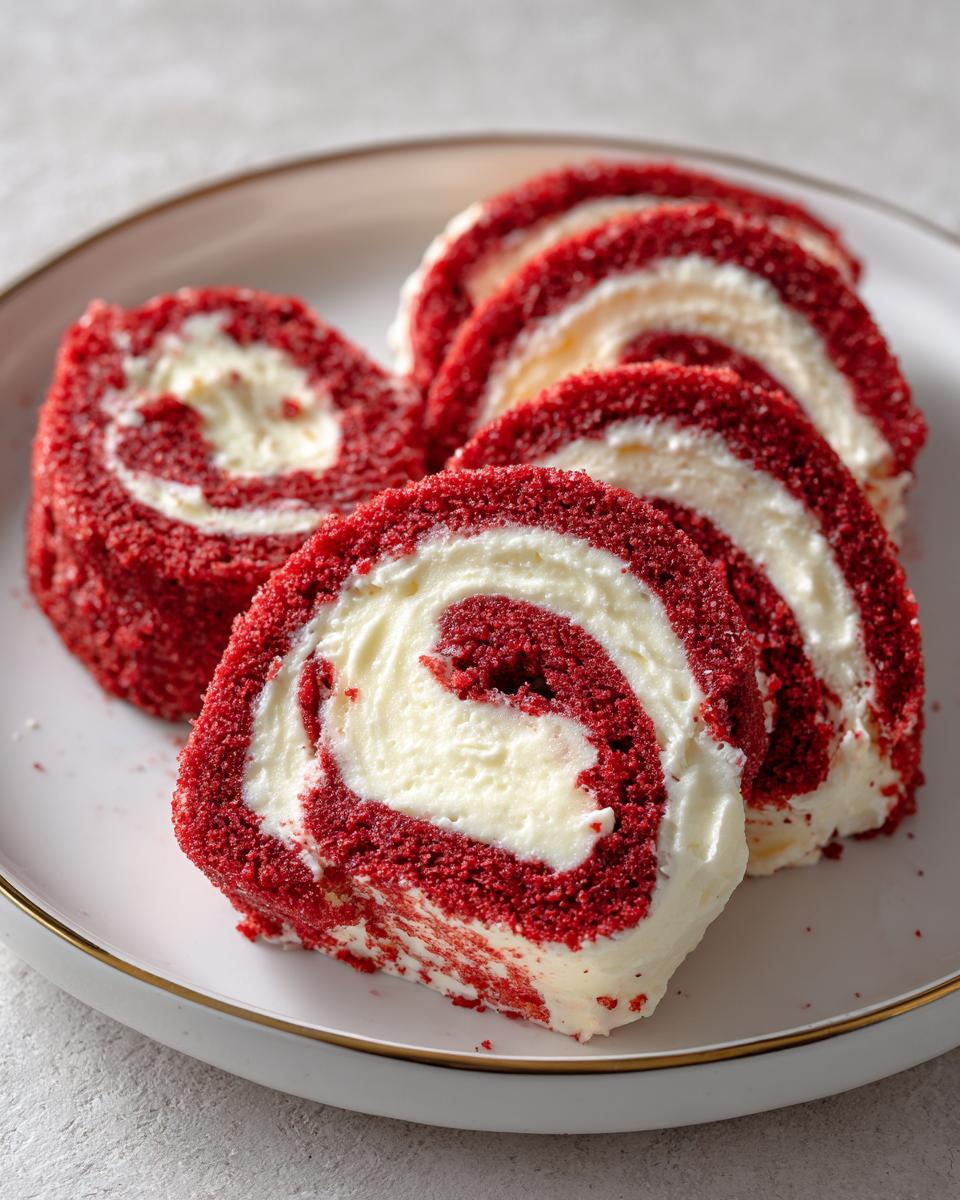 Red Velvet Rolls - detail 2