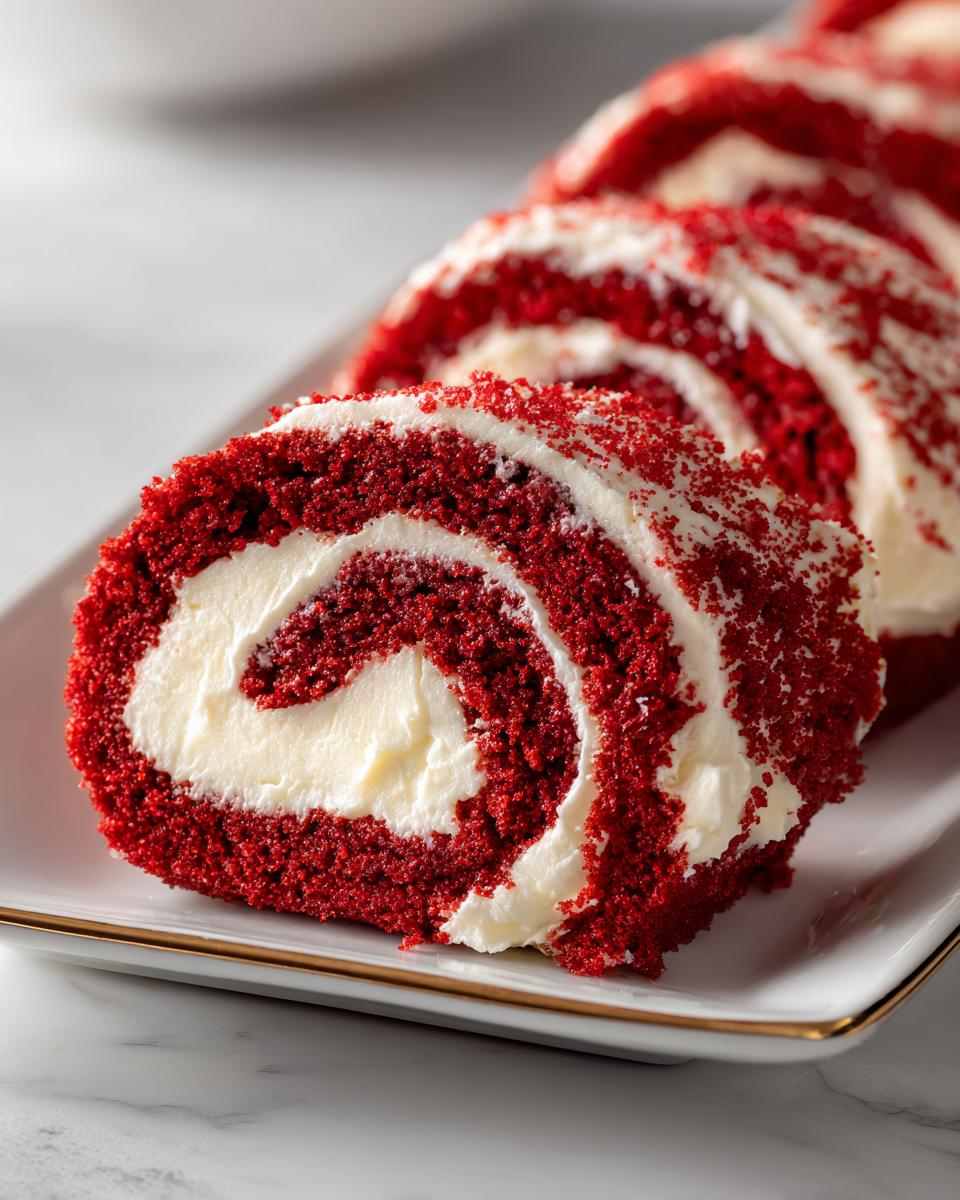Red Velvet Rolls - detail 3