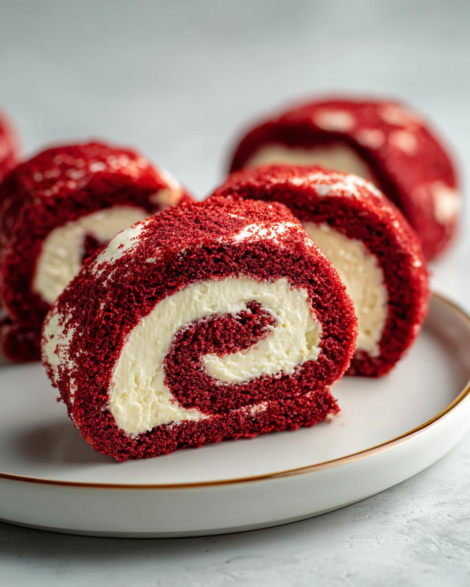 Red Velvet Rolls - detail 4