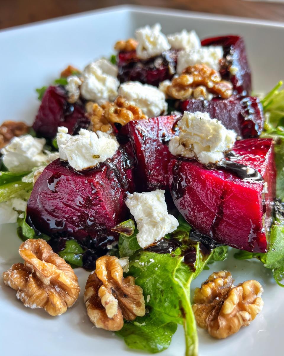 Roasted Beet & Goat Cheese Salad - detail 2